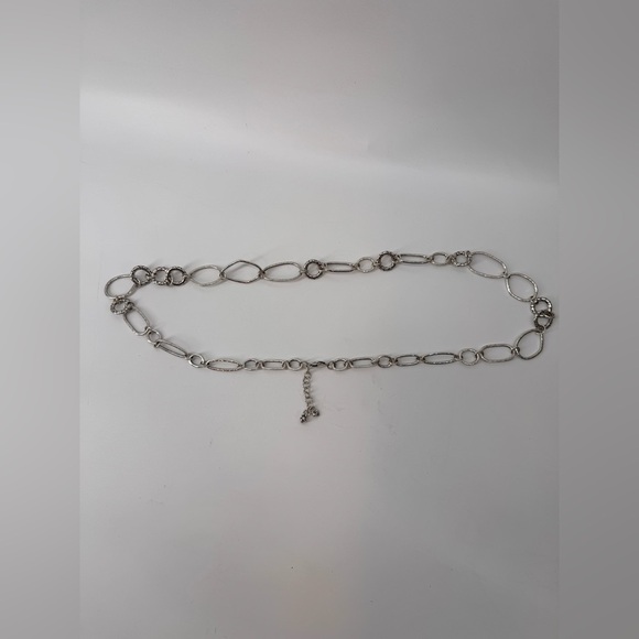 Accessories - Vintage Silver Tone Chain Waist Body Belly Belt Womens Boho